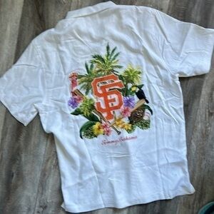 NWT MLB San Francisco Giants medium silk Tommy Bahama